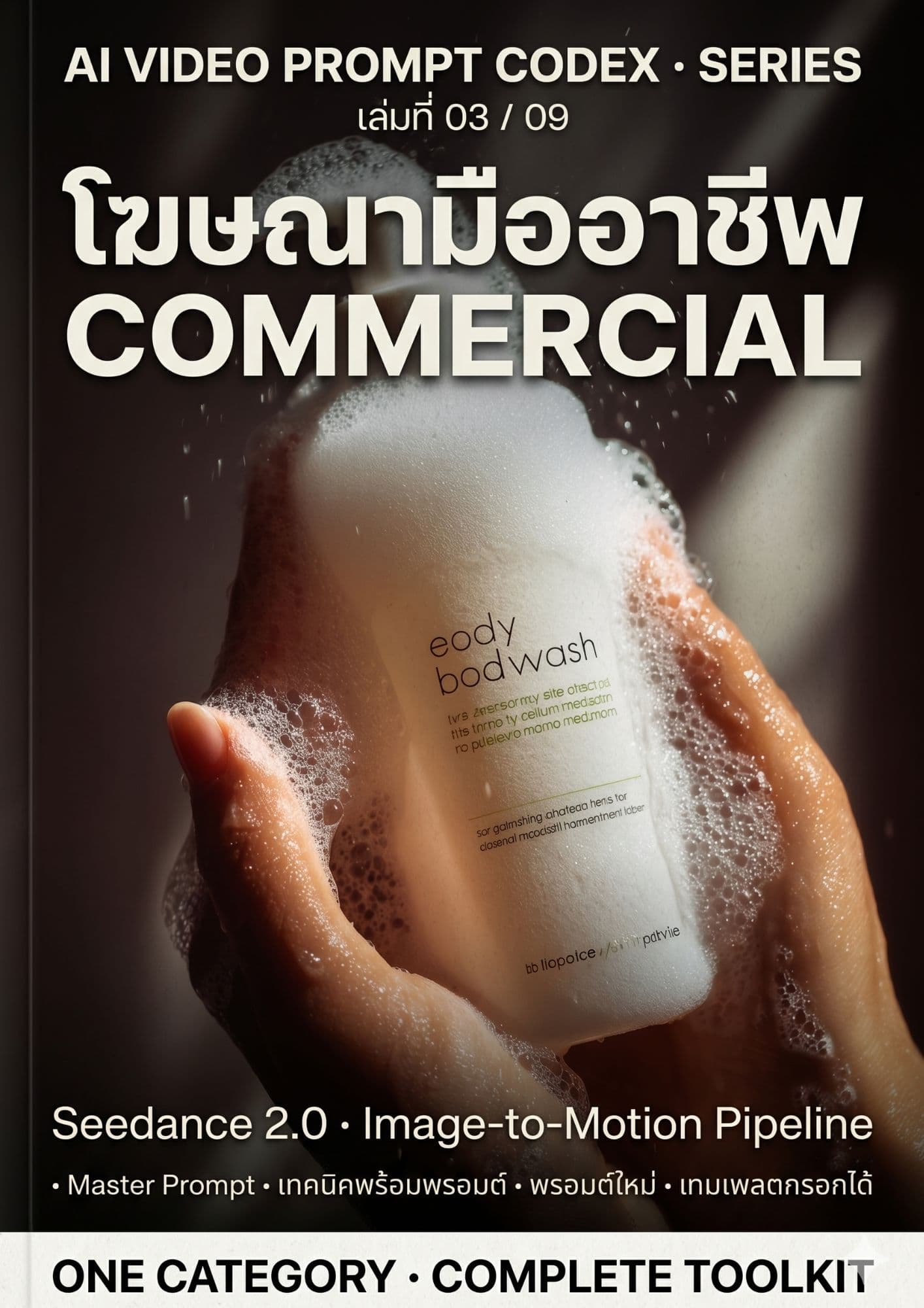 คลังพรอมต์ โฆษณามืออาชีพ COMMERCIAL