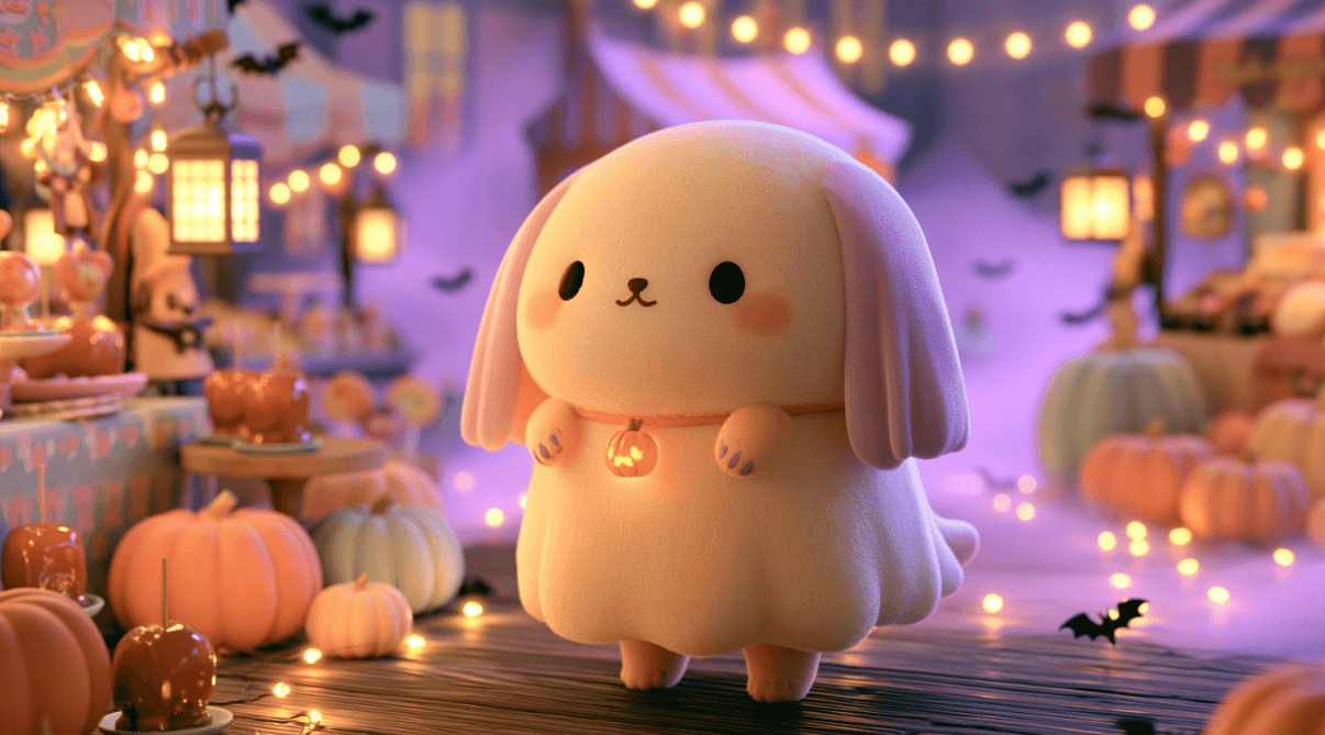ตุ๊กตาน่ารักในเทศกาลฮัลโลวีน