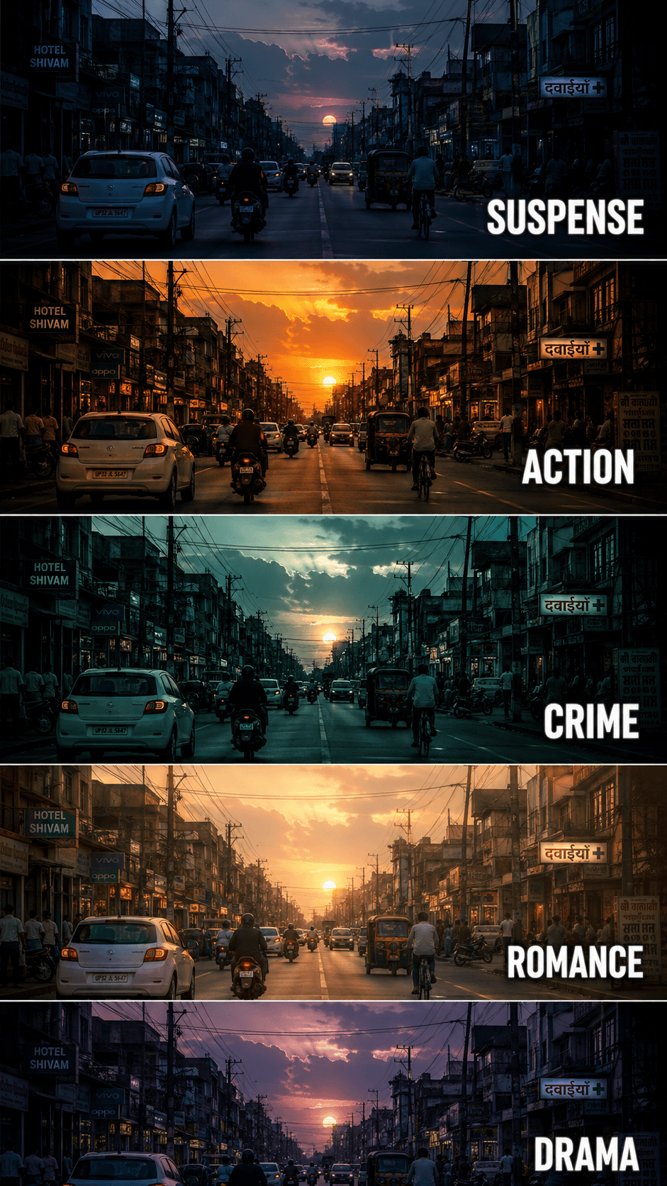 ภาพยนตร์แนวระทึกขวัญและอารมณ์