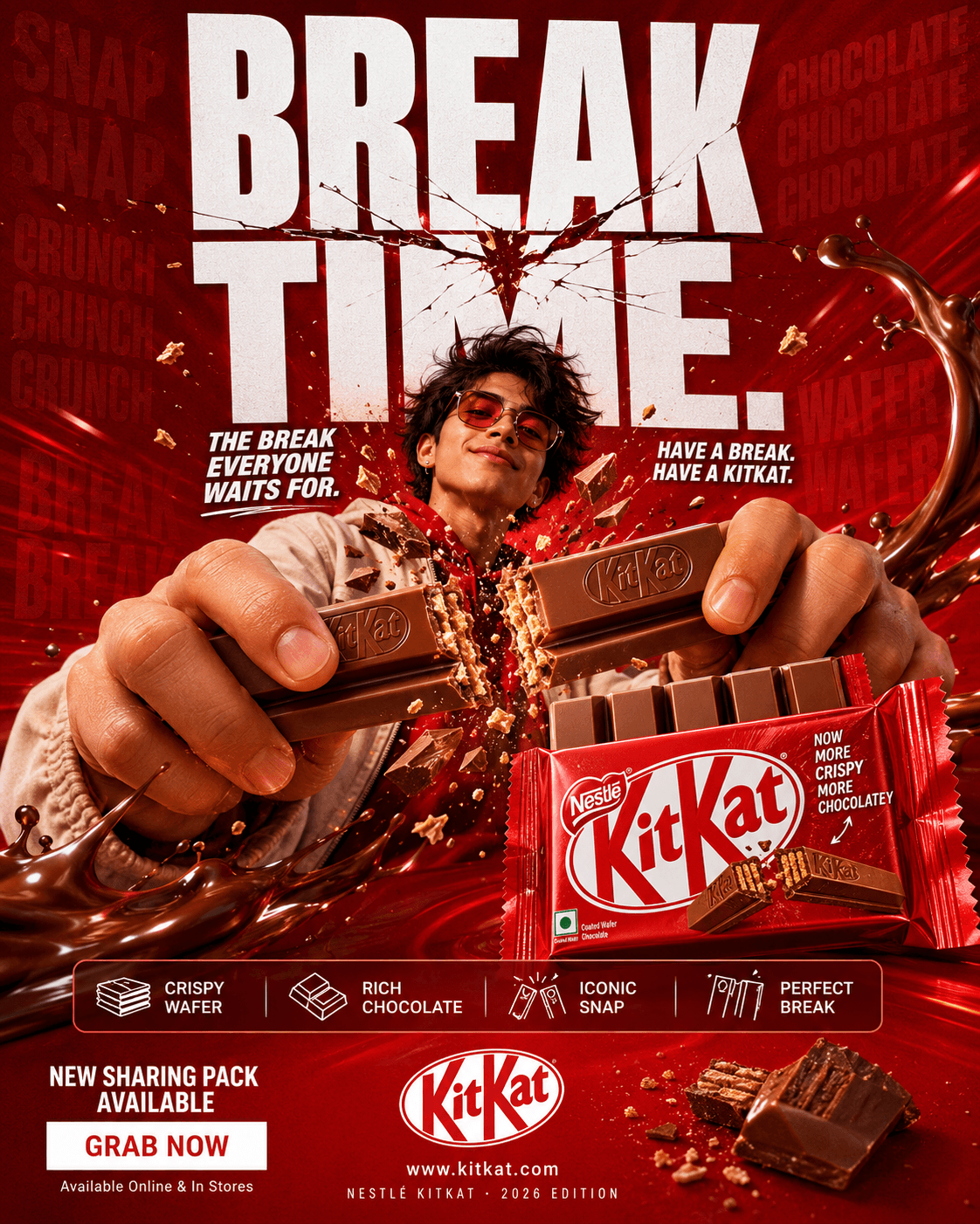 เวลาพักผ่อนที่อร่อยกับ KitKat